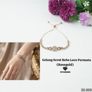 Gelang Serut Titanium 383