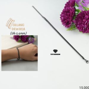 Gelang Serut Titanium 385