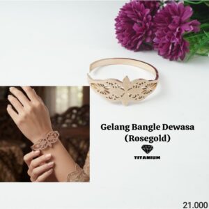 Gelang Bangle Titanium 610