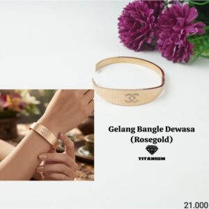 Gelang Bangle Titanium 622