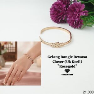 Gelang Bangle Titanium 626